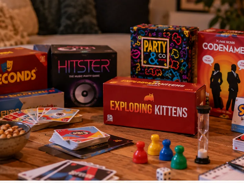 Verschillende spellen kiezen voor een spelletjesavond