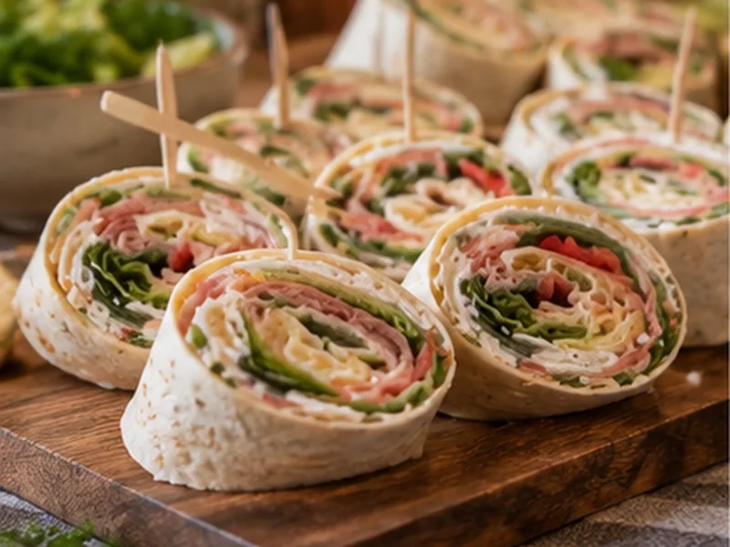 Wraprolletjes als makkelijk hapje voor een vriendenavond