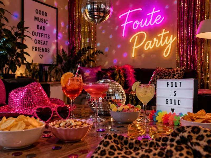 Fouteparty-vrienden