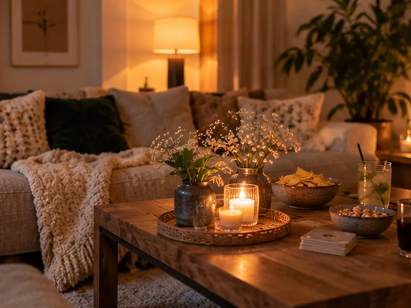 Gezellige sfeer tijdens een spelletjesavond met vrienden