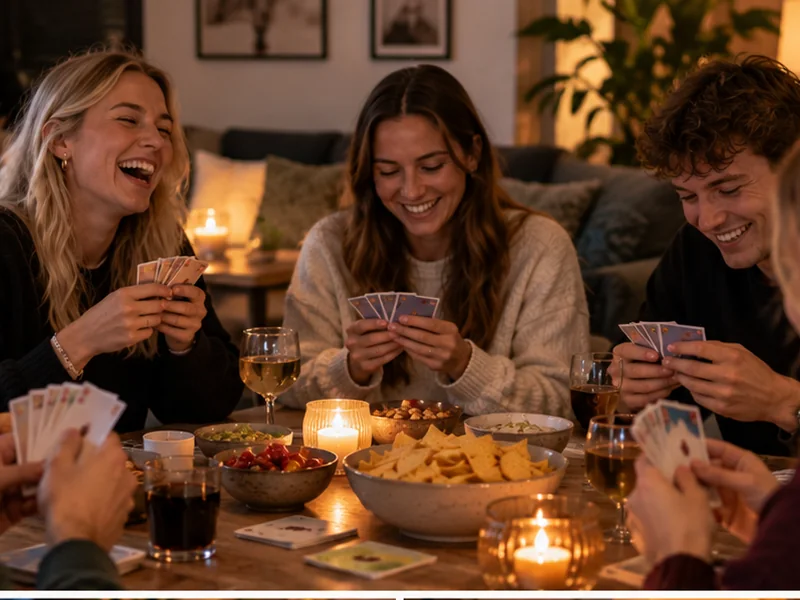 Spelletjesavond organiseren met vrienden